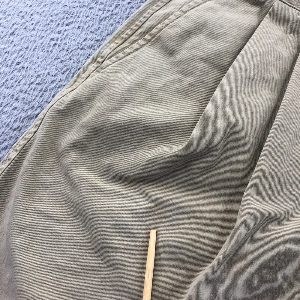 Vtg Gap Shorts Mens 34 Khaki Double Pleated Relaxed Baggy Fit 90 Chino Longer